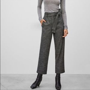 Aritzia Wilfred Tweed Straight Leg Pant Size 6